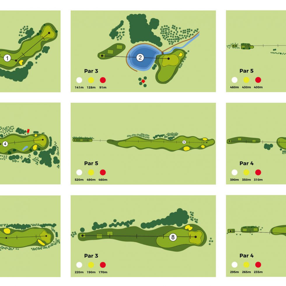 grafika karolinka golf park