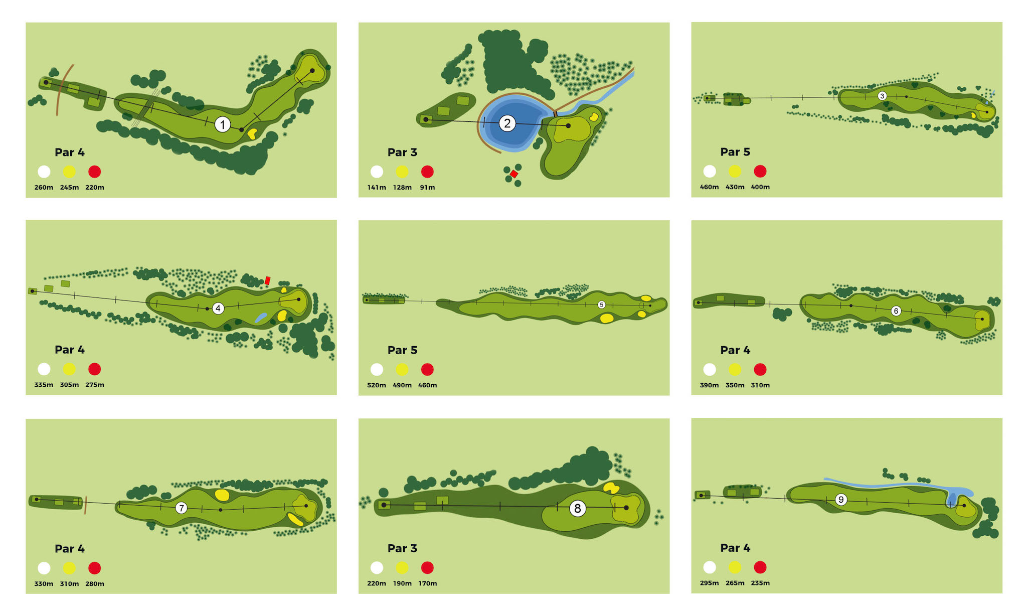 grafika karolinka golf park